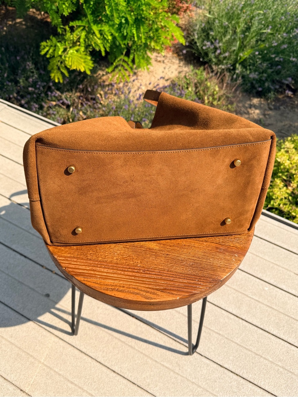Coach Warm Brown Gramercy Tote Bag - Picture 8 of 13